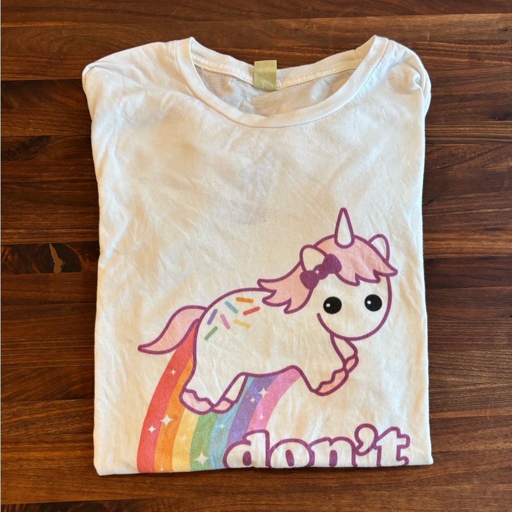 Dont Stop Believin Unicorn Tee